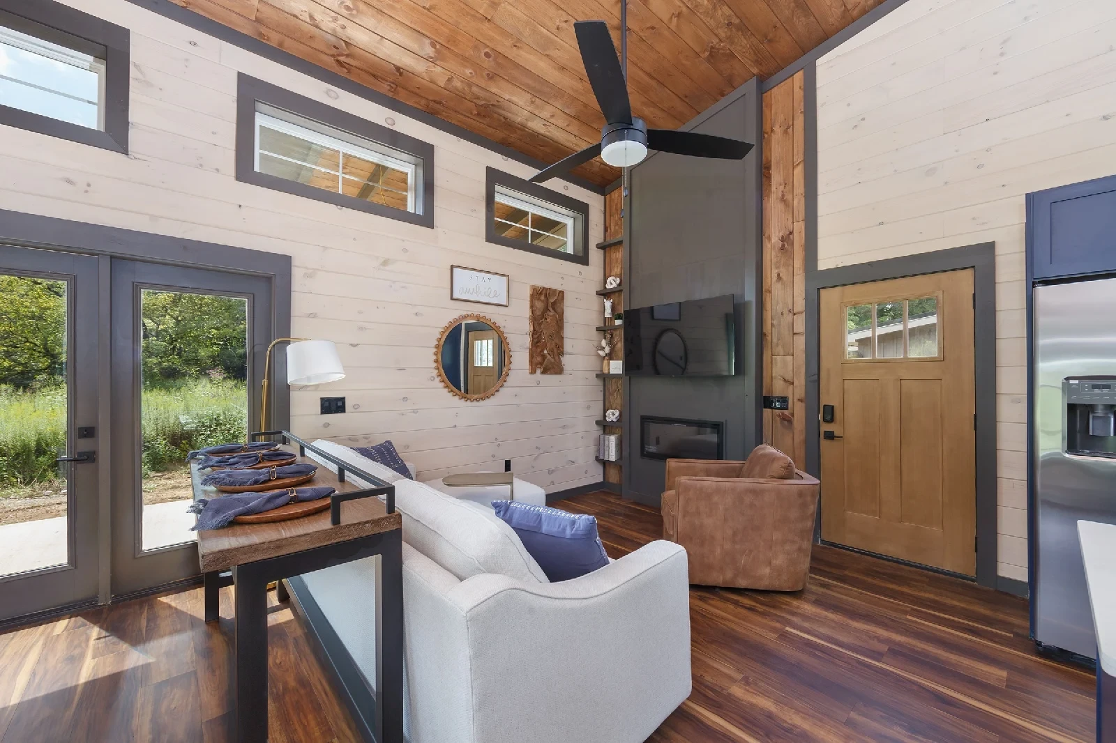 interior of cabin