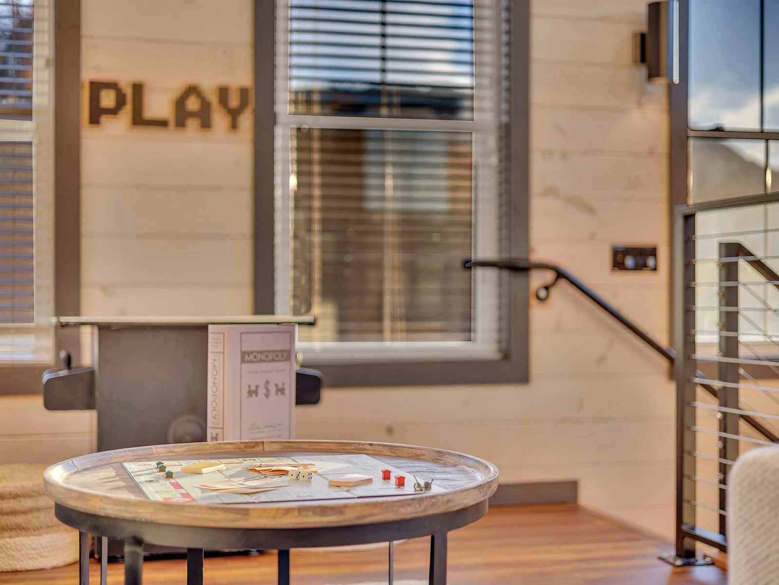 game room cabin in Sevierville TN