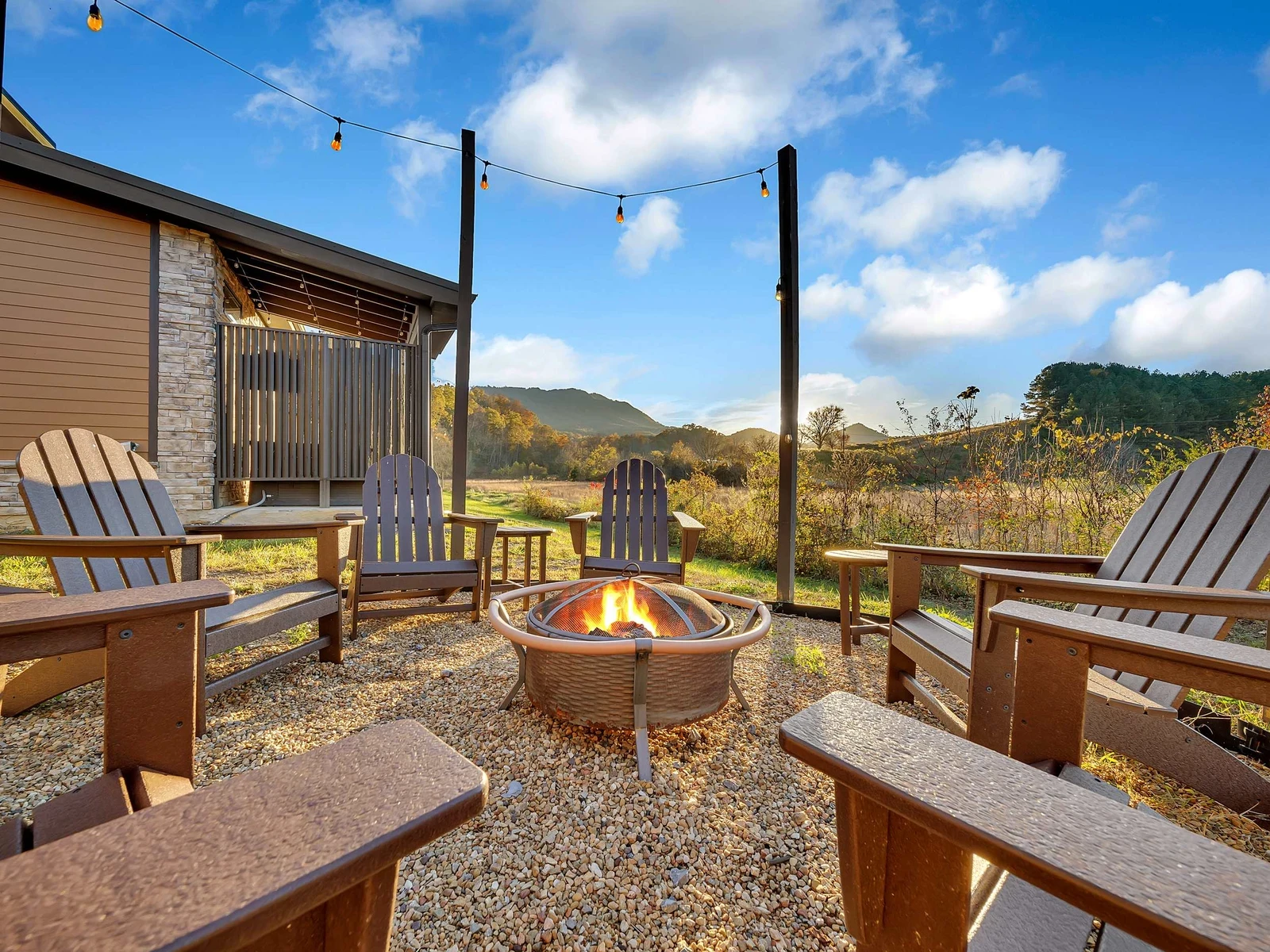 Sevierville cabin with fire pit